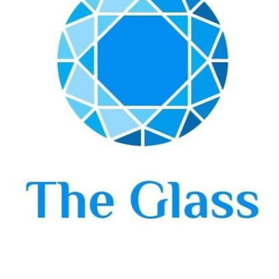 the glass