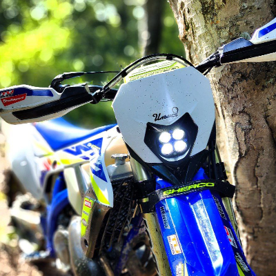 Ledenduro (led фары "Ильич" на эндуро)