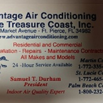 Advantage Air Conditioning of the Treasure Coast