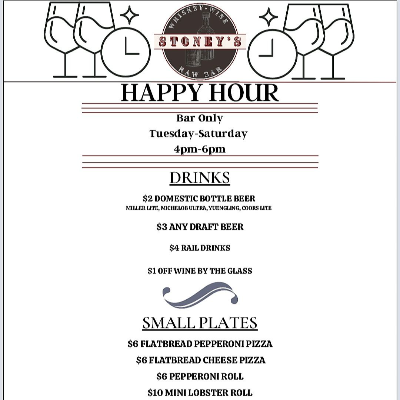 Stoney's Whiskey Wine & Raw Bar