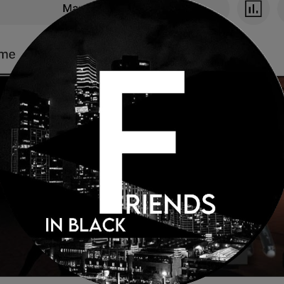 friends in black