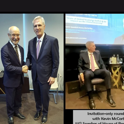 Kevin McCarthy sovereign debt discussion