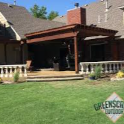 Backyard Design Pergola Broken Arrow